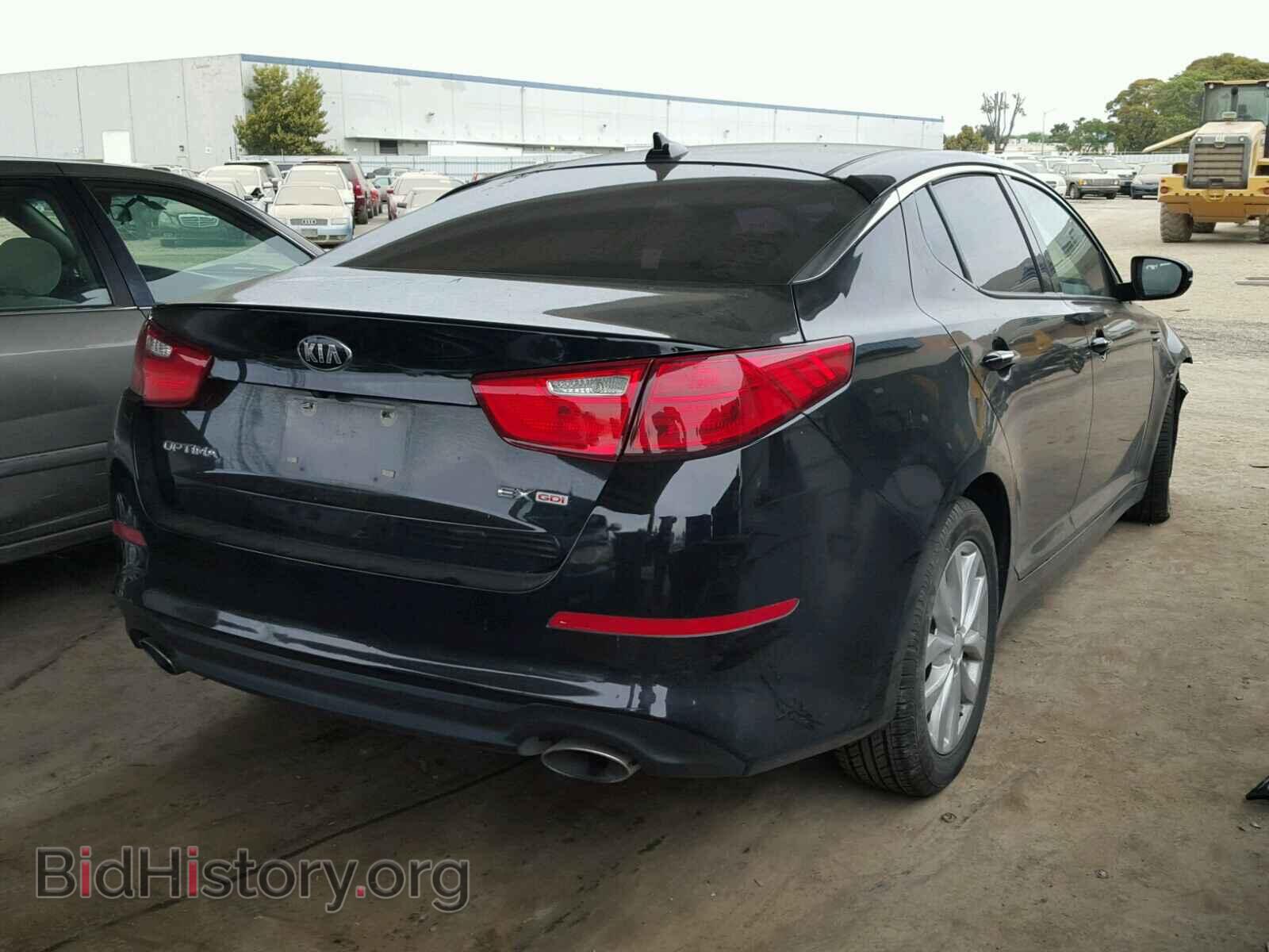 2015 KIA OPTIMA - VIN: 5XXGN4A74FG419558 - Фото 4