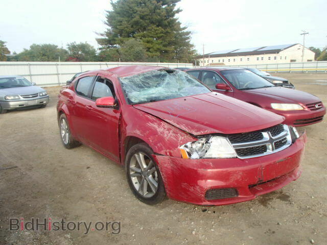 Фотография 1C3CDZCB6CN188263 - DODGE AVENGER 2012