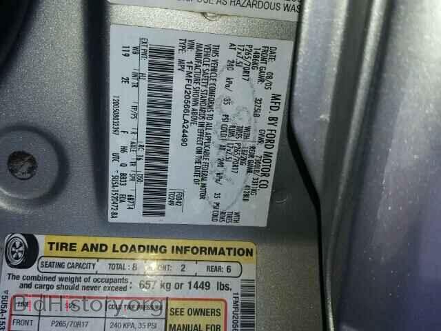 2006 FORD EXPEDITION - VIN: 1FMFU20566LA24490 - Фото 10
