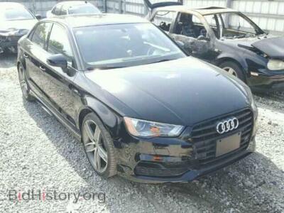 2016 Audi A3 A3 1.8 PRE, черный — VIN WAUA7GFF2G1071562, Copart