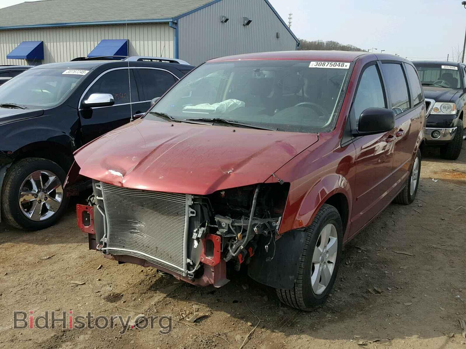 2014 DODGE CARAVAN - VIN: 2C4RDGBG6ER449839 - Фото 2