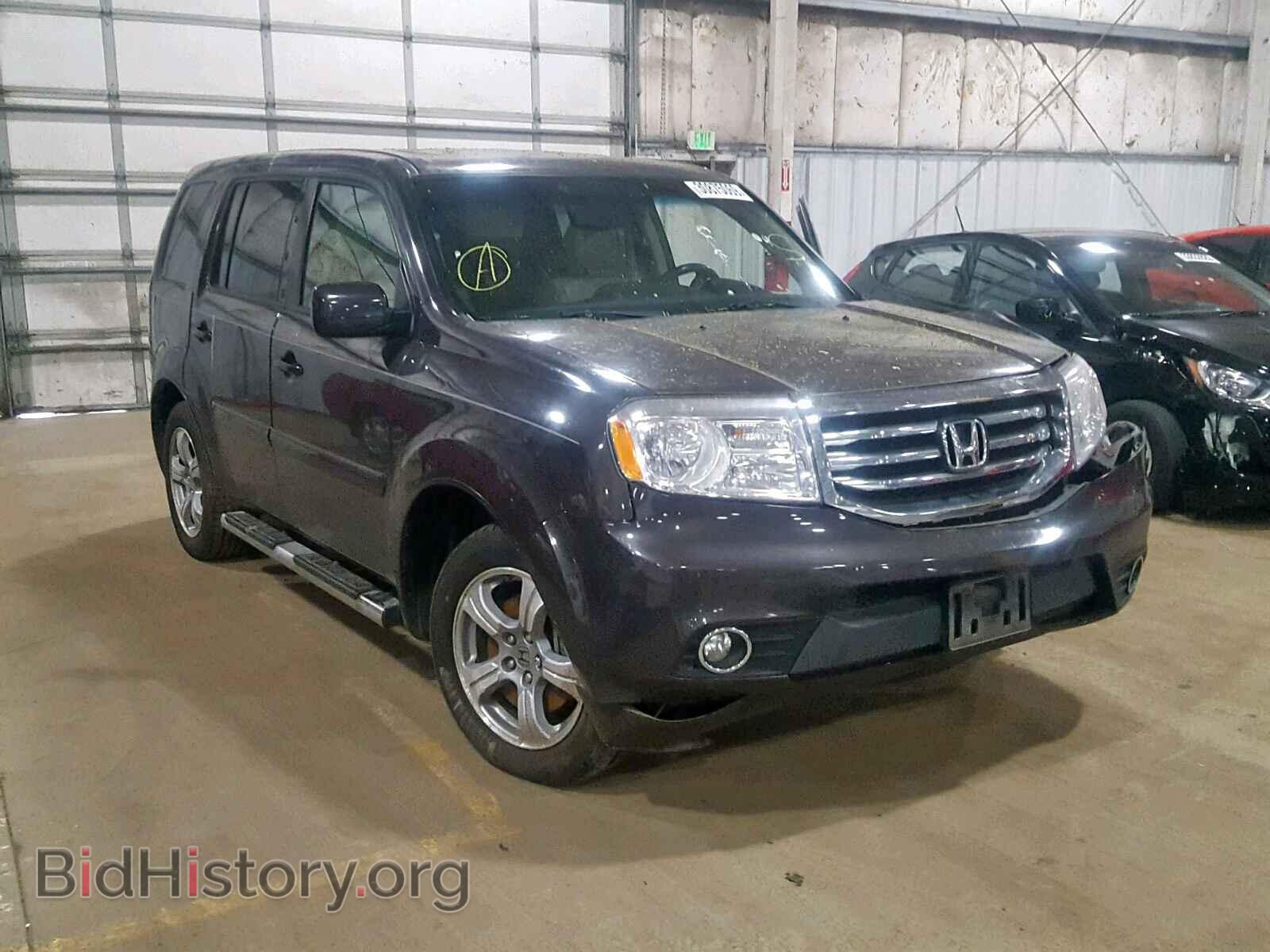 Photo 5FNYF4H54CB038846 - HONDA PILOT EXL 2012