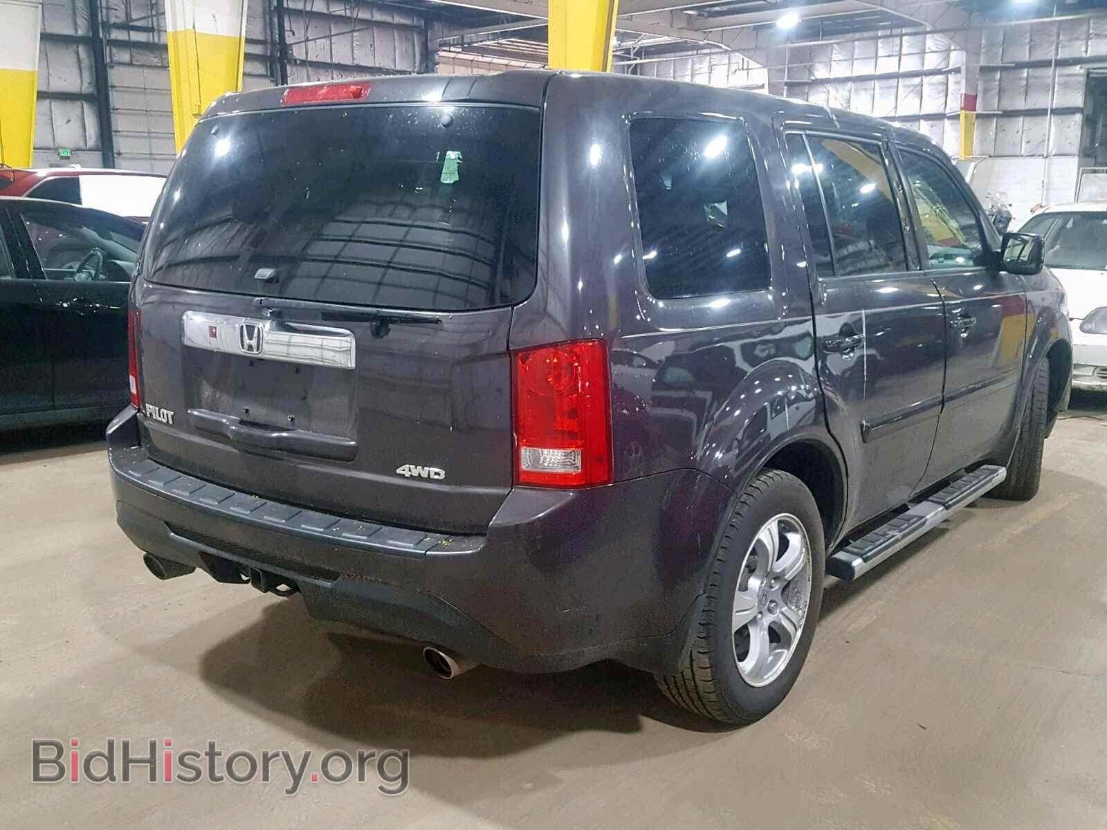 2012 HONDA PILOT EXL - VIN: 5FNYF4H54CB038846 - Фото 4