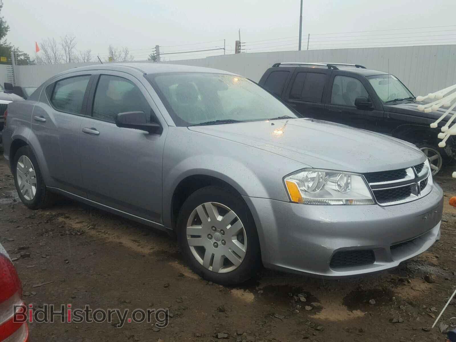 Photo 1C3CDZAB1EN215519 - DODGE AVENGER 2014