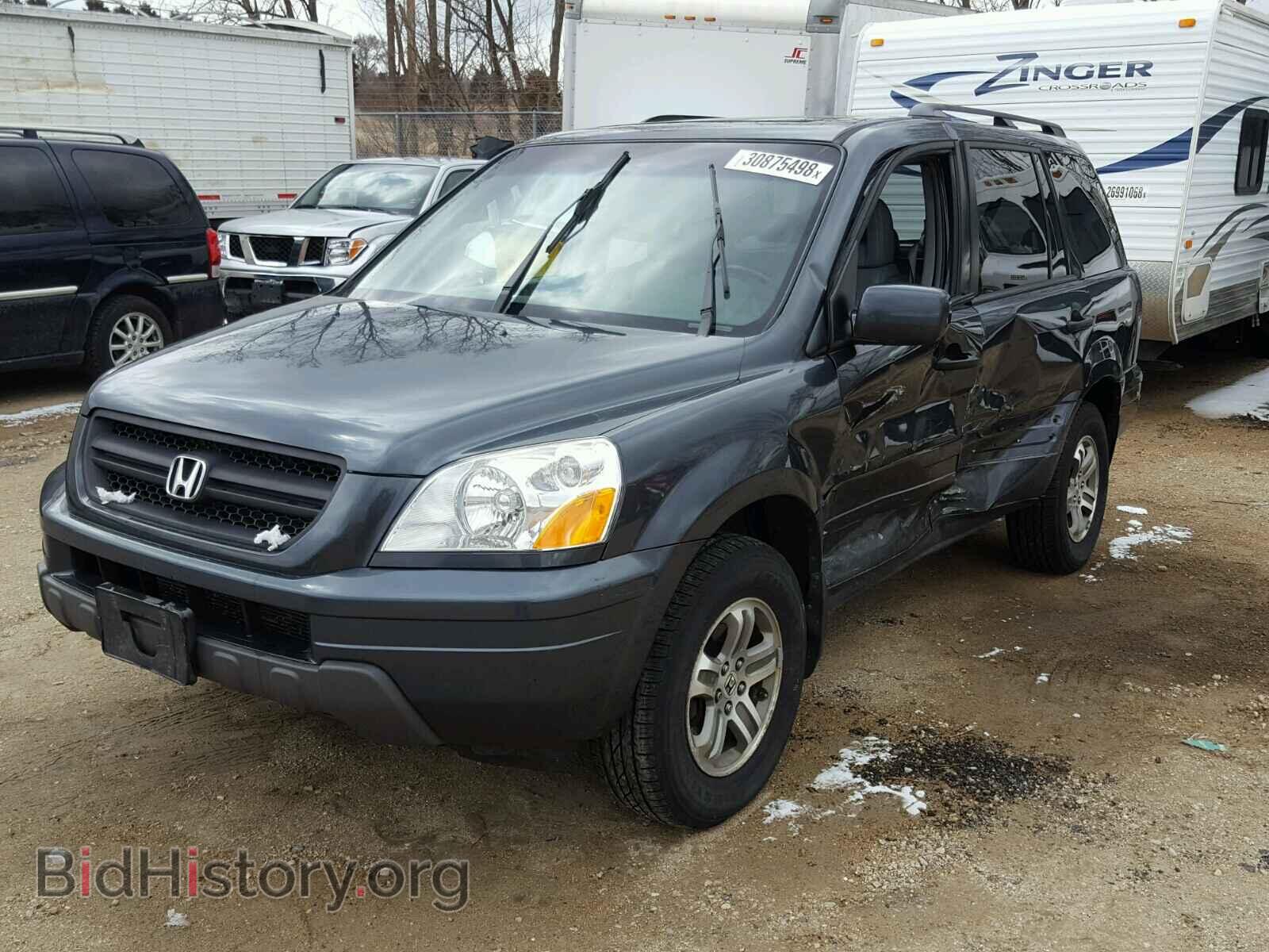 2005 HONDA PILOT - VIN: 5FNYF185X5B021440 - Фото 2