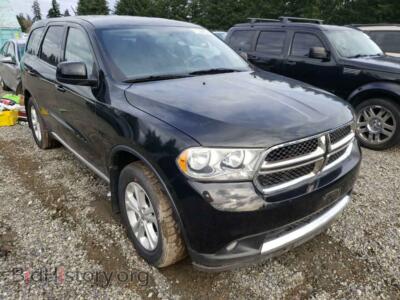 2012 Dodge DURANGO Durango SX, black — VIN 1C4RDJAG4CC295202, Copart