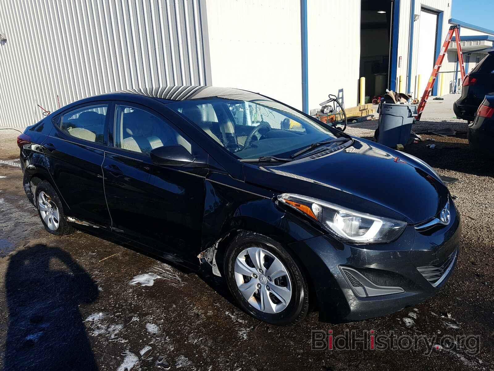 Фотография 5NPDH4AE2GH721431 - HYUNDAI ELANTRA 2016