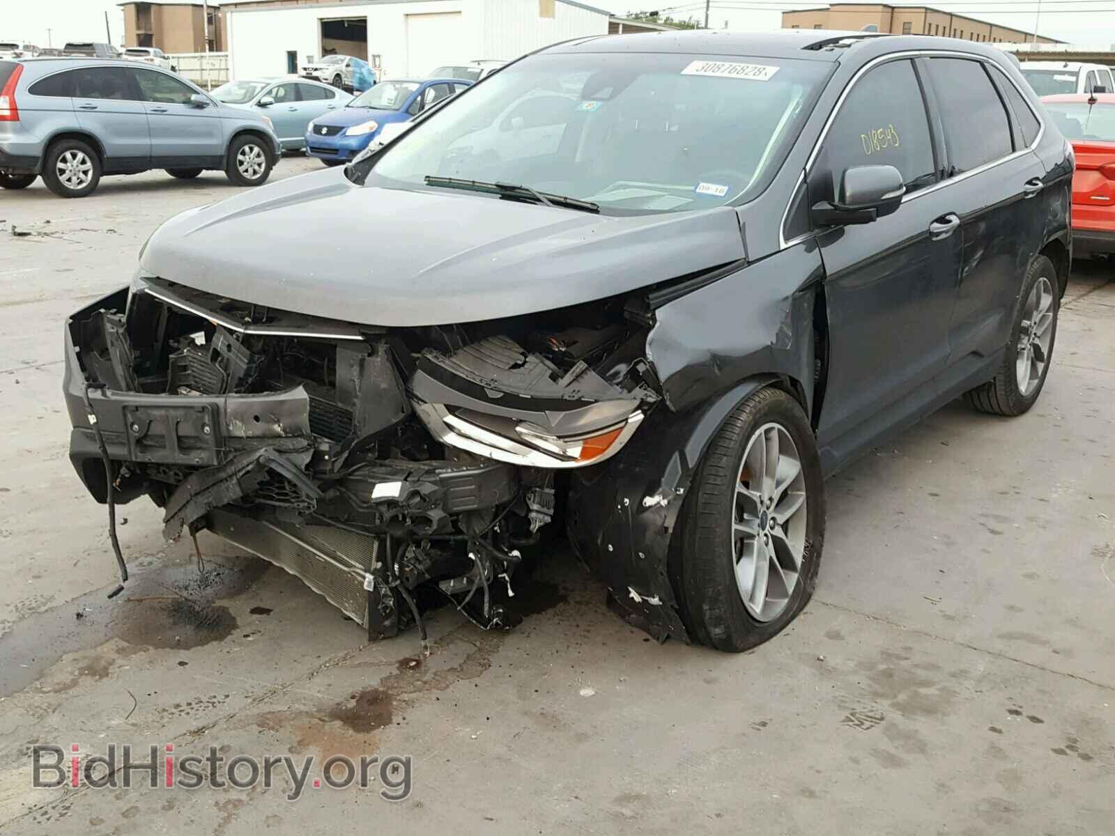 2016 FORD EDGE - VIN: 2FMPK3K84GBC36491 - Фото 2