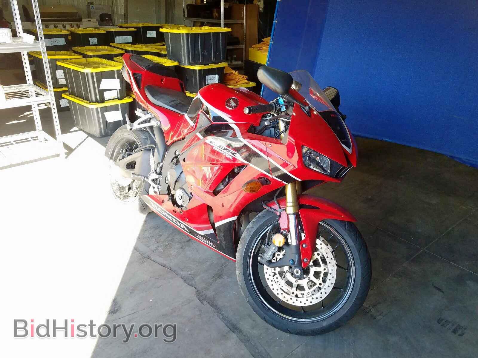 Фотография JH2PC40JXHK300254 - HONDA CBR CYCLE 2017