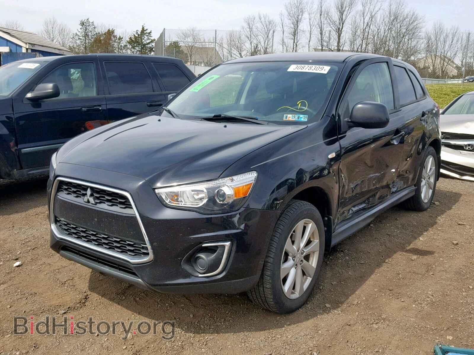 2015 MITSUBISHI OUTLANDER - VIN: 4A4AP3AUXFE007965 - Фото 2
