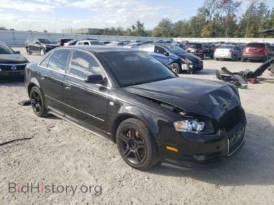 2008 Audi A4 A4 2.0T, черный — VIN WAUAF78E08A071620, Copart