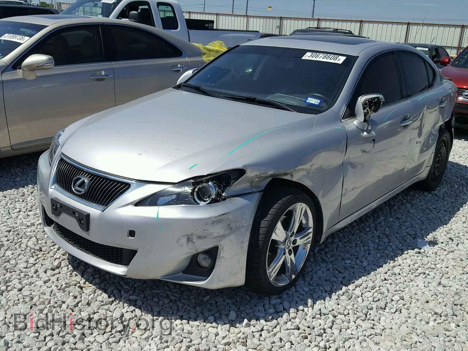 2012 LEXUS IS250 - VIN: JTHBF5C25C5183841 - Фото 2