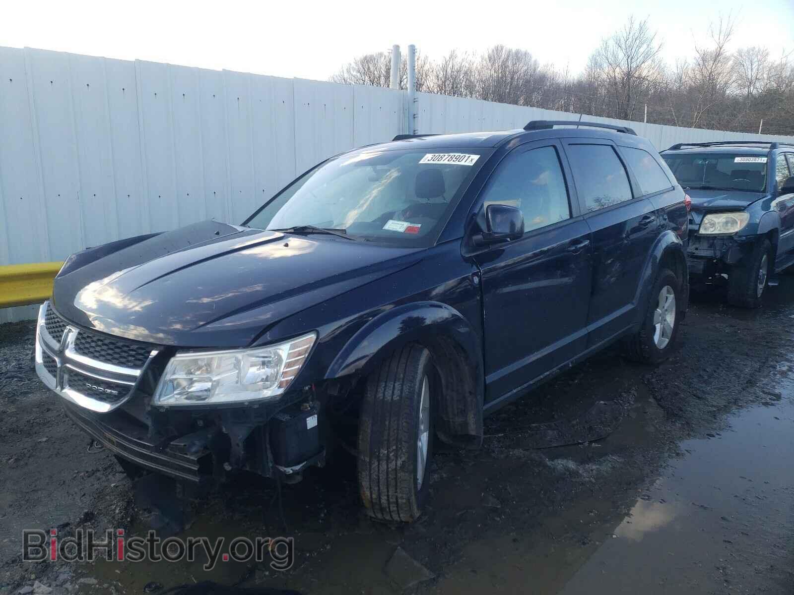 2011 DODGE JOURNEY - VIN: 3D4PH1FG6BT502490 - Фото 2