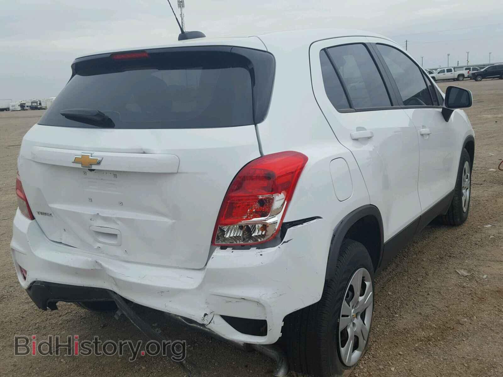 2017 CHEVROLET TRAX - VIN: KL7CJKSB0HB237783 - Фото 4