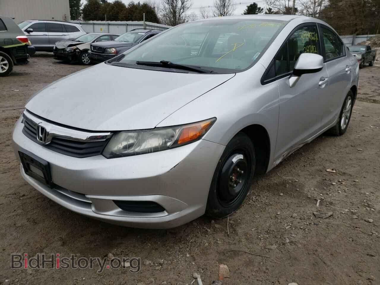 2012 HONDA CIVIC - VIN: 2HGFB2F87CH335514 - Фото 2