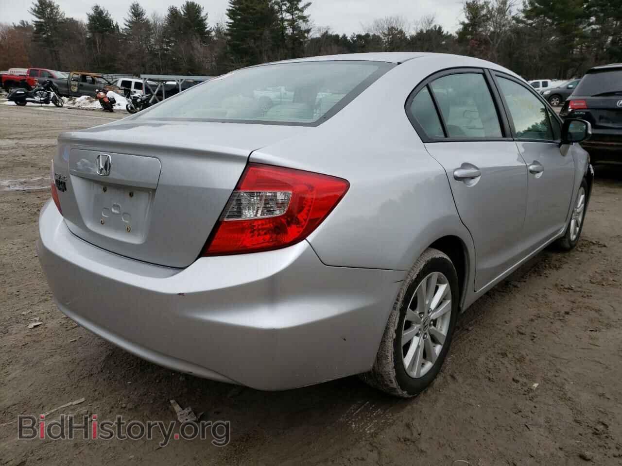2012 HONDA CIVIC - VIN: 2HGFB2F87CH335514 - Фото 4