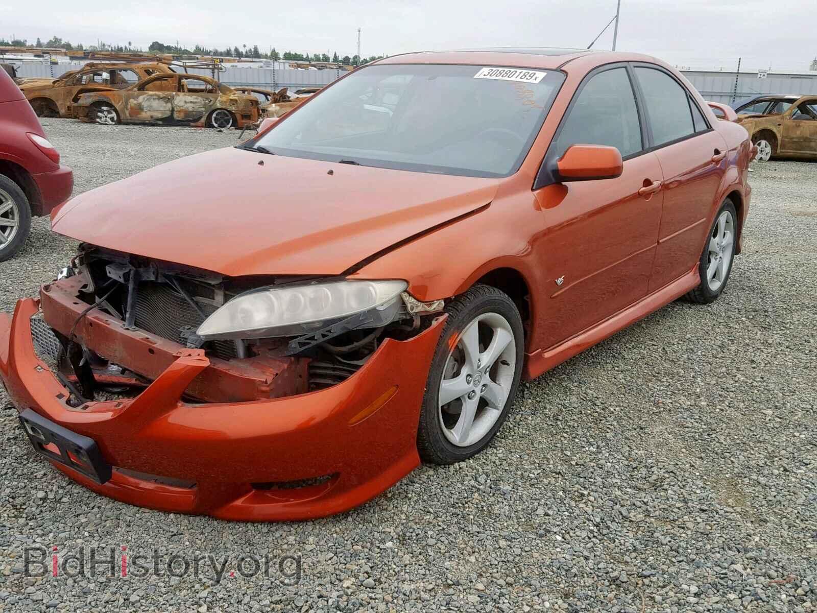 2005 MAZDA 6 - VIN: 1YVHP80D755M21220 - Фото 2