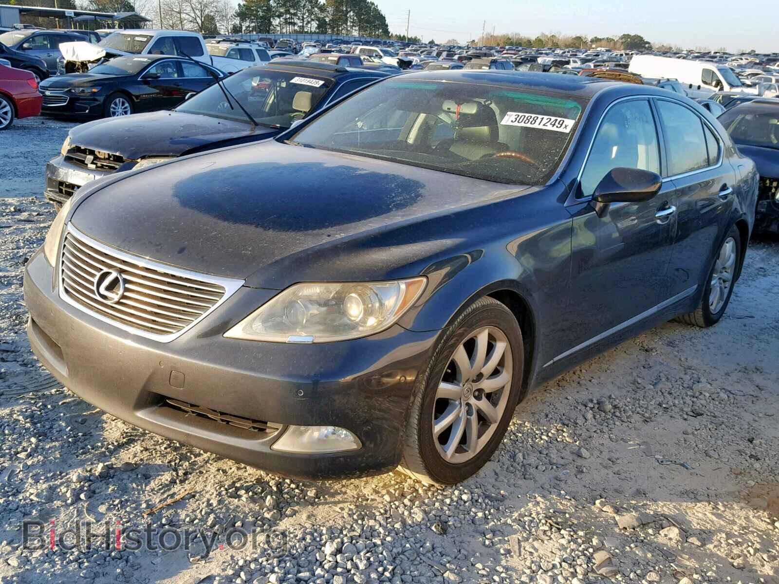 2007 LEXUS LS460 - VIN: JTHBL46F475013705 - Фото 2