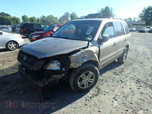 2005 HONDA PILOT - VIN: 2HKYF18525H549085 - Фото 2