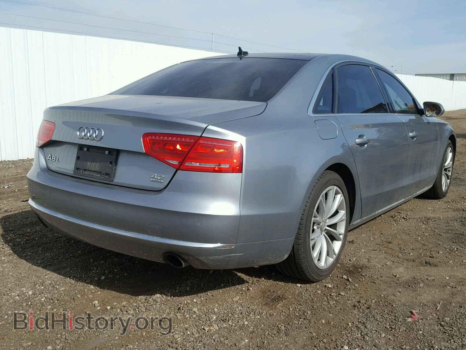 2011 AUDI A8 - VIN: WAURVAFD2BN018172 - Фото 4
