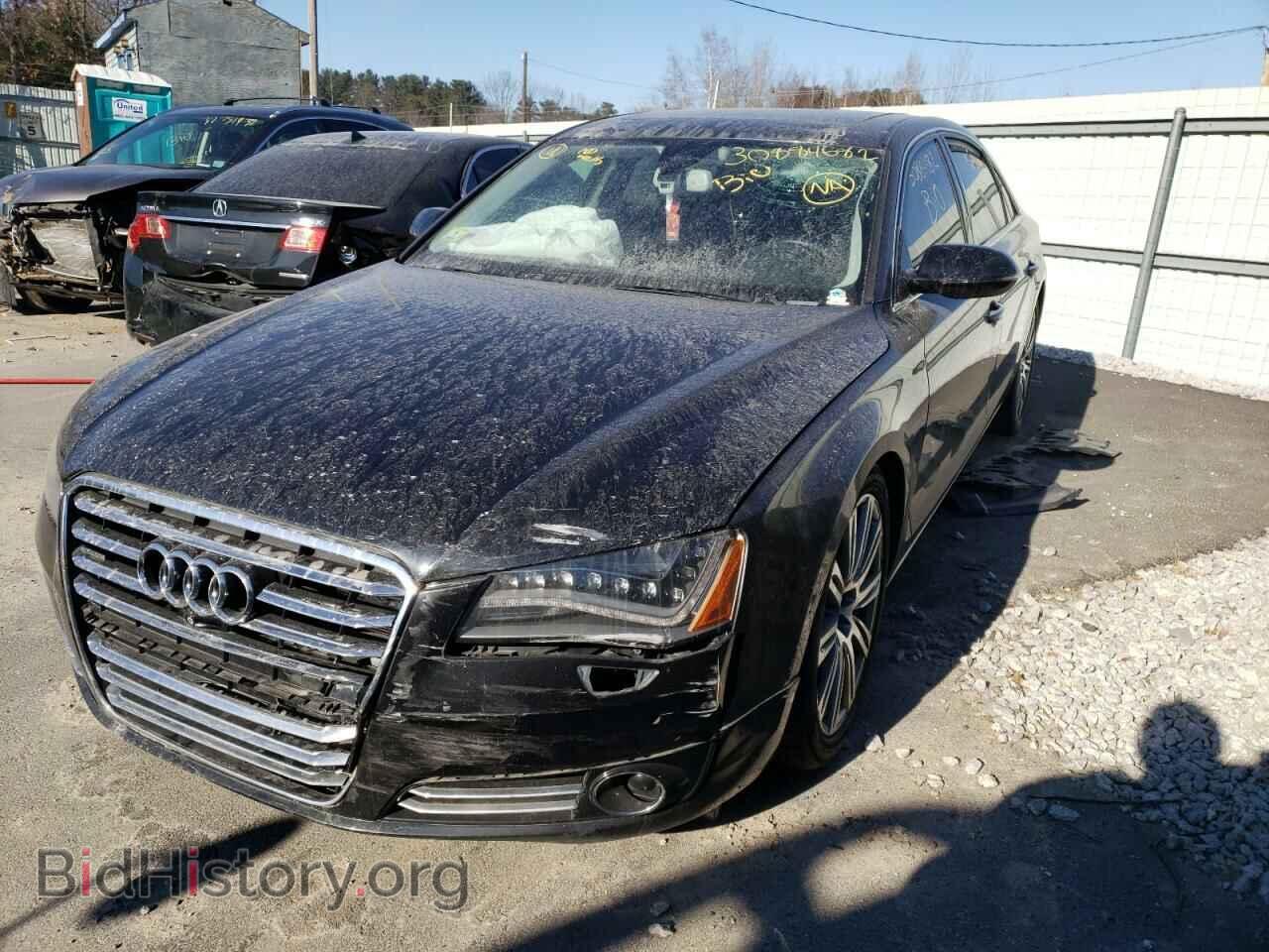 2013 AUDI A8 - VIN: WAUR2AFD7DN019121 - Фото 2