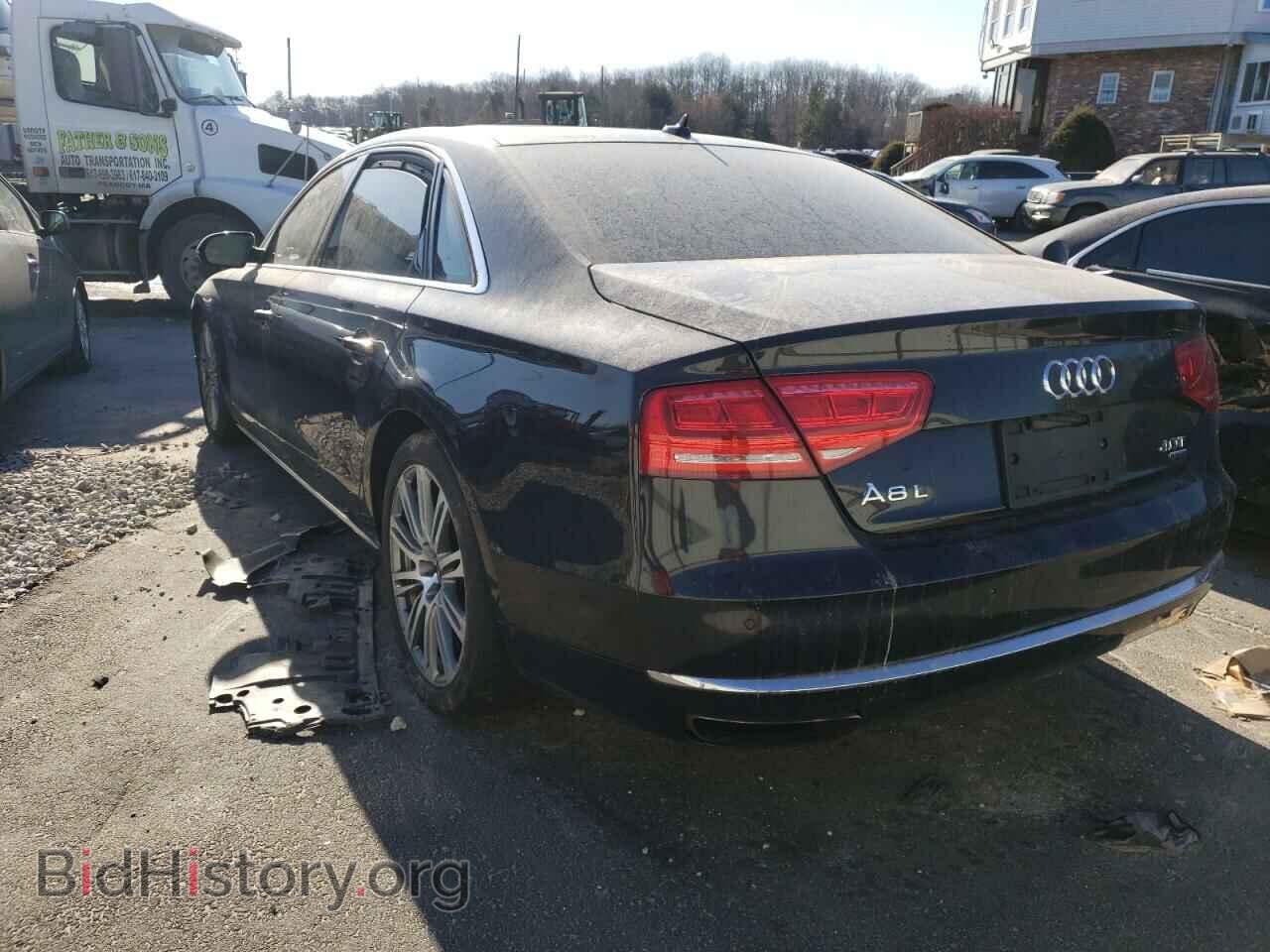 2013 AUDI A8 - VIN: WAUR2AFD7DN019121 - Фото 3