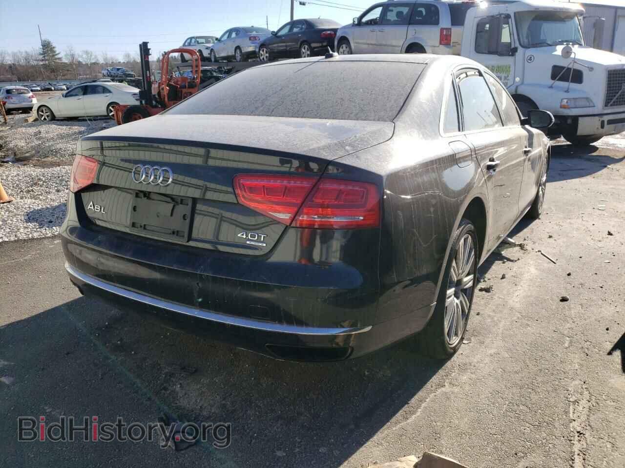 2013 AUDI A8 - VIN: WAUR2AFD7DN019121 - Фото 4
