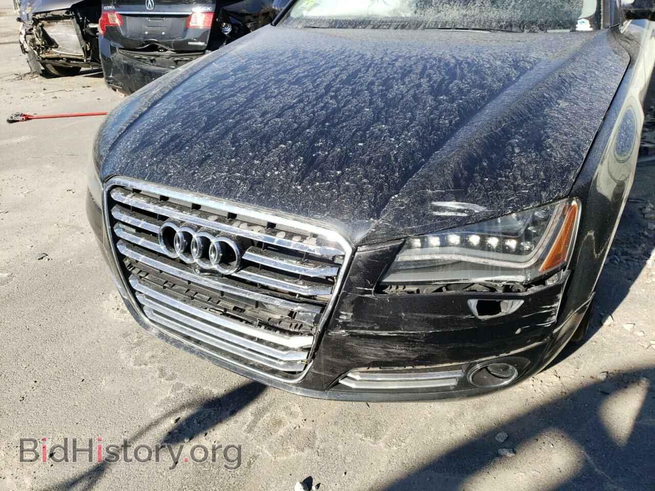 2013 AUDI A8 - VIN: WAUR2AFD7DN019121 - Фото 9
