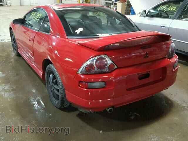 2002 MITSUBISHI ECLIPSE - VIN: 4A3AC54H52E044961 - Фото 3