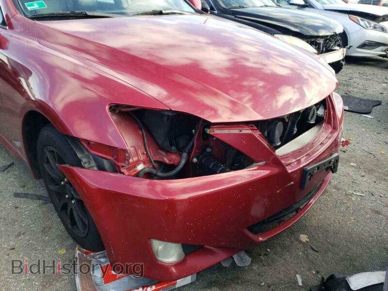 2007 Lexus IS (VIN JTHCK262375012876) — фото 9 из 10