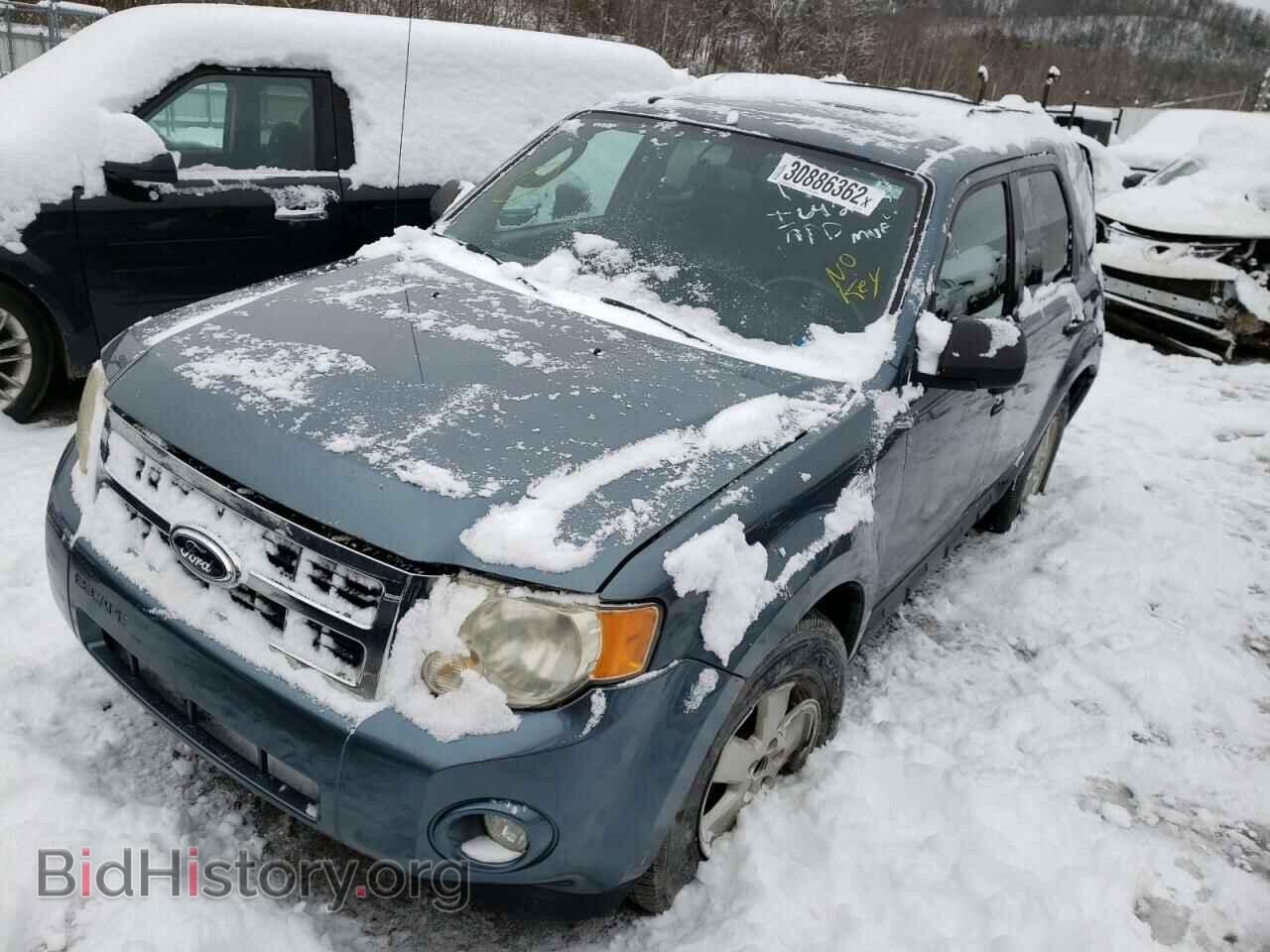 2011 FORD ESCAPE - VIN: 1FMCU0DG0BKC16989 - Фото 2