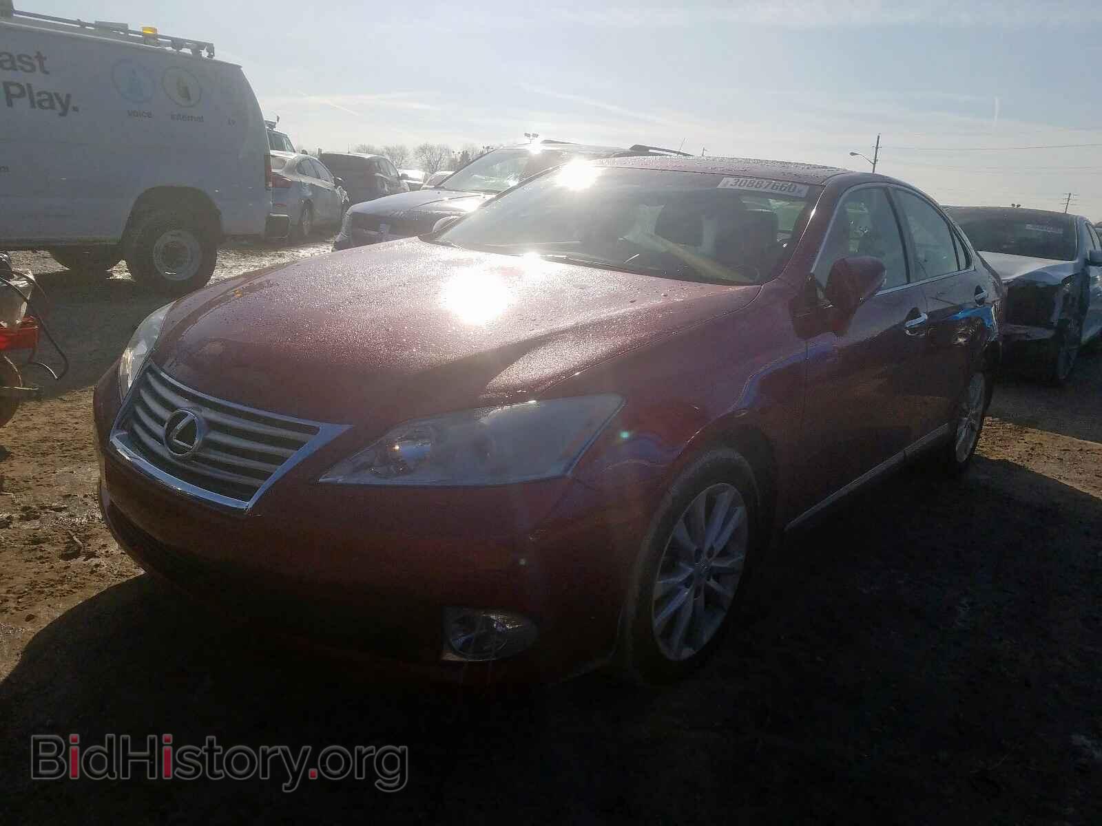 2012 LEXUS ES350 - VIN: JTHBK1EG6C2493396 - Фото 2