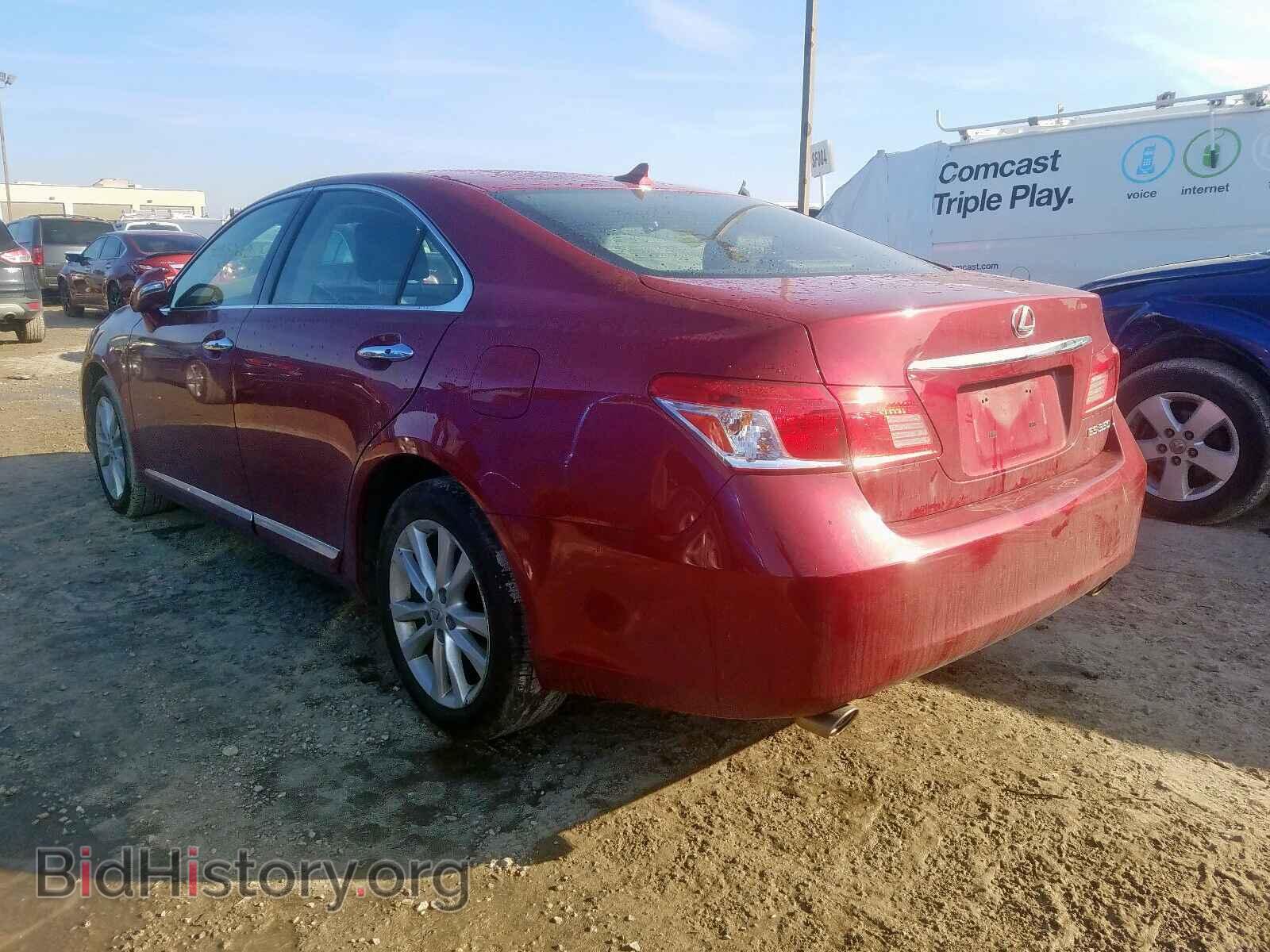 2012 LEXUS ES350 - VIN: JTHBK1EG6C2493396 - Фото 3