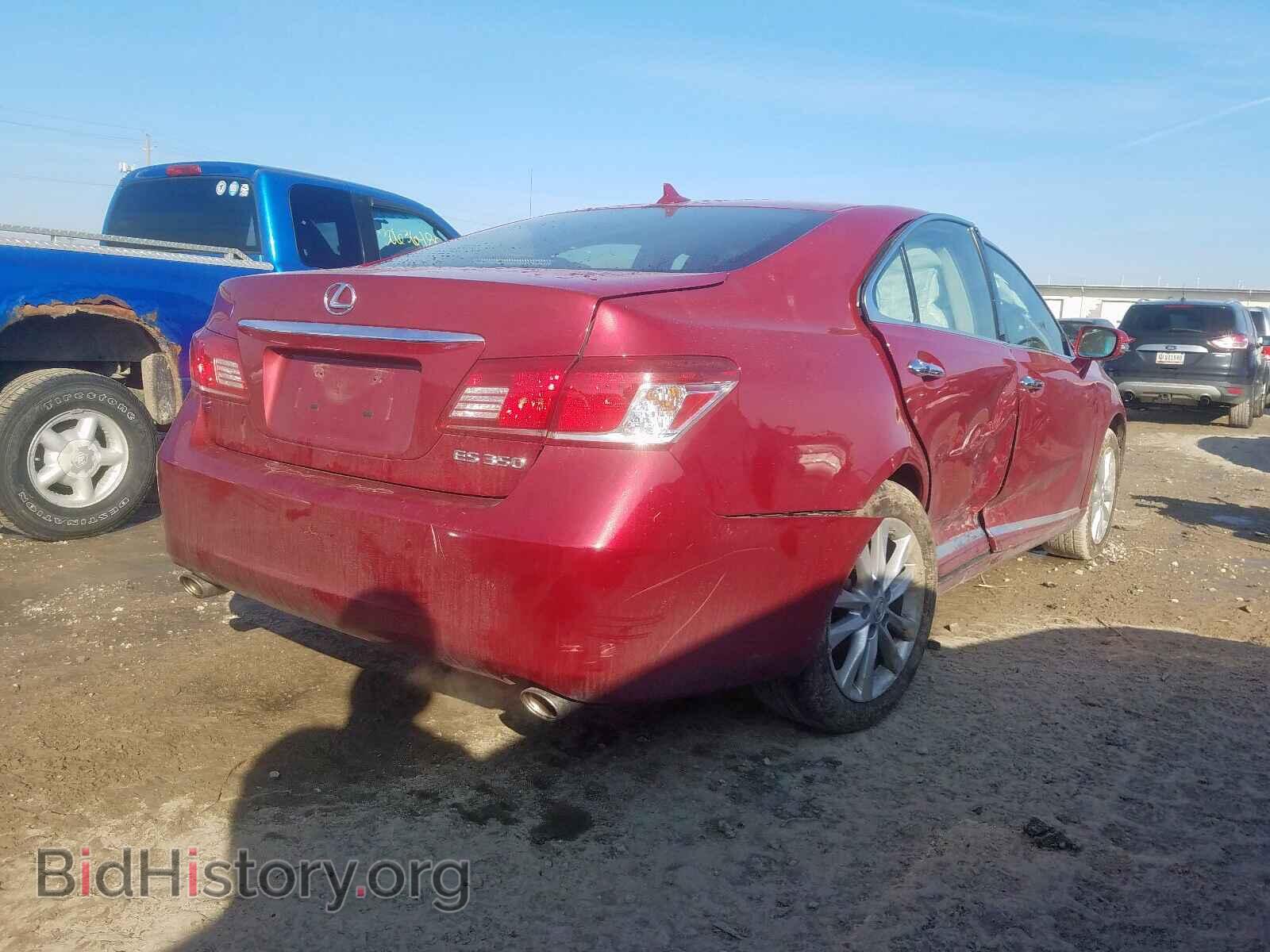 2012 LEXUS ES350 - VIN: JTHBK1EG6C2493396 - Фото 4