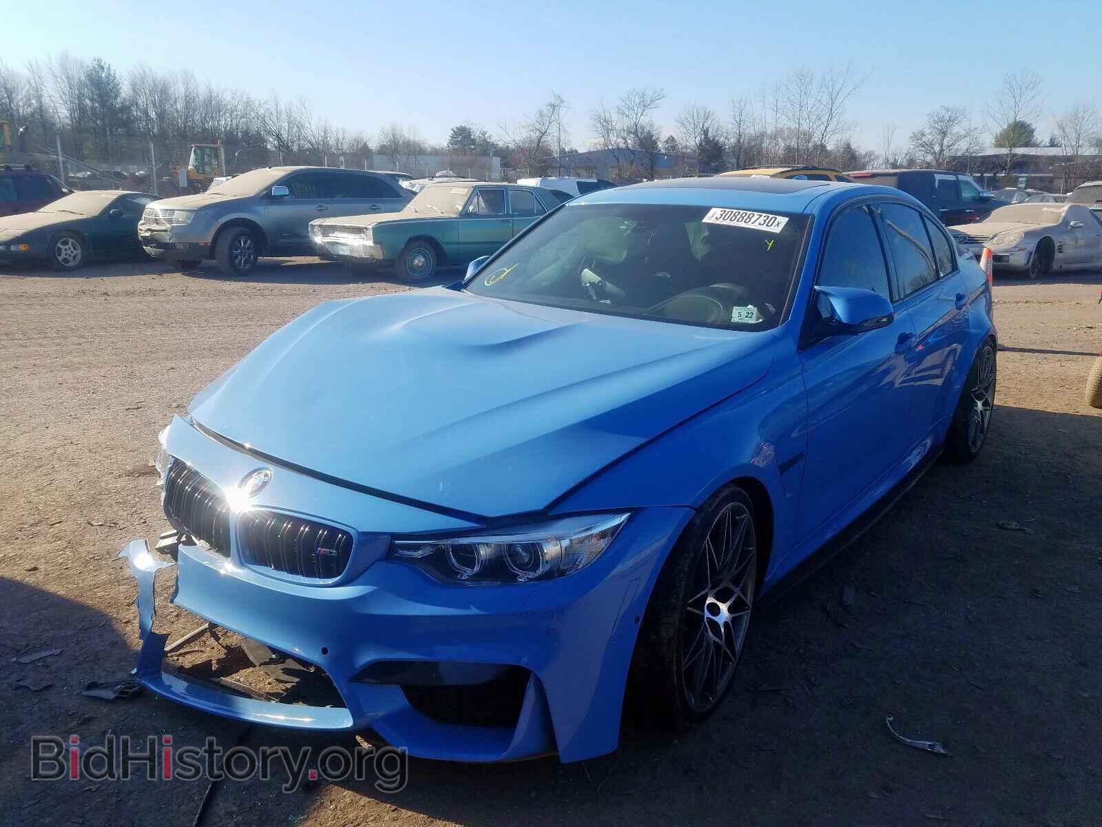 2017 BMW M3 - VIN: WBS8M9C50H5G83430 - Фото 2
