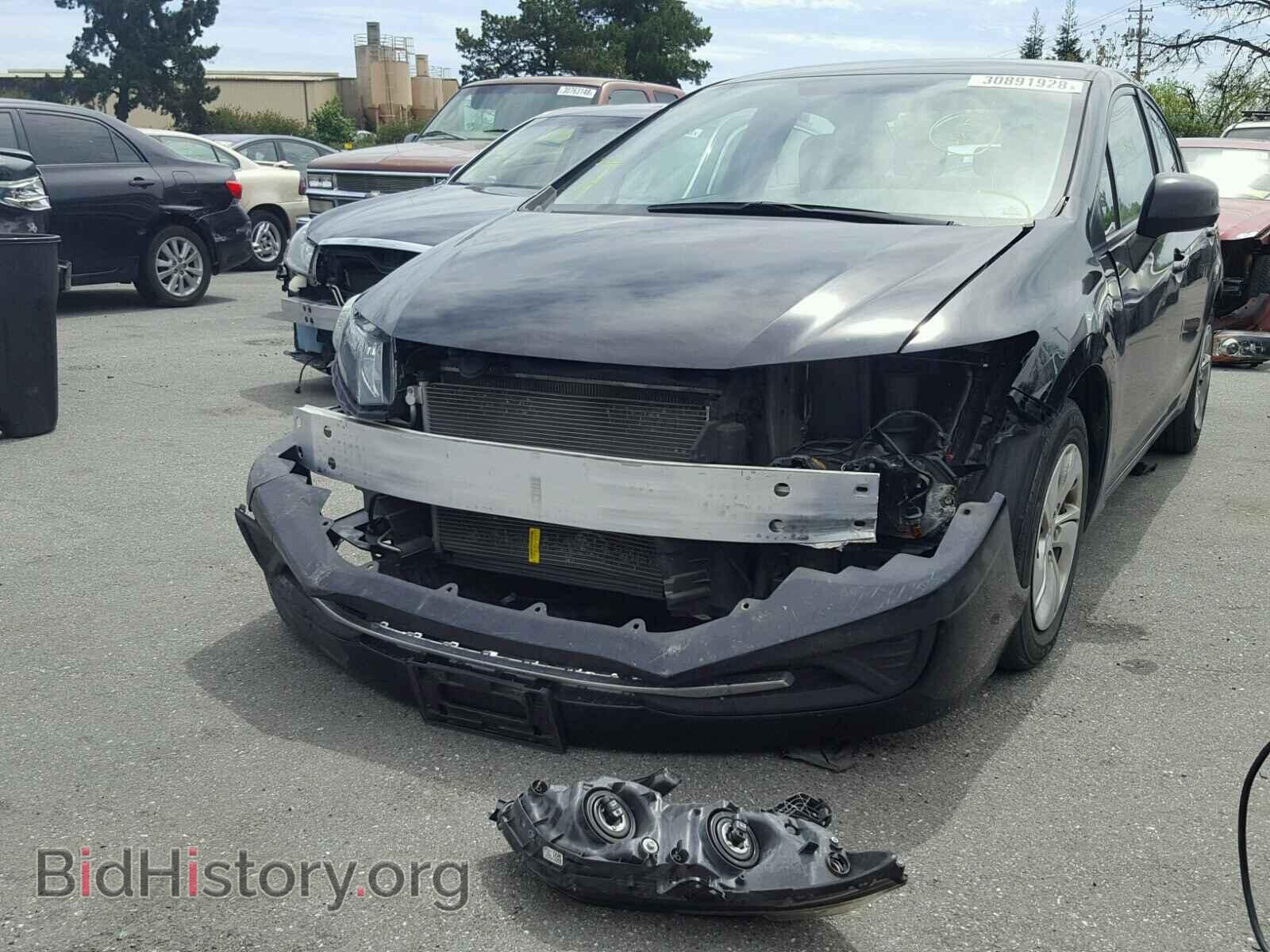 2013 HONDA CIVIC - VIN: 19XFB2F57DE229257 - Фото 2
