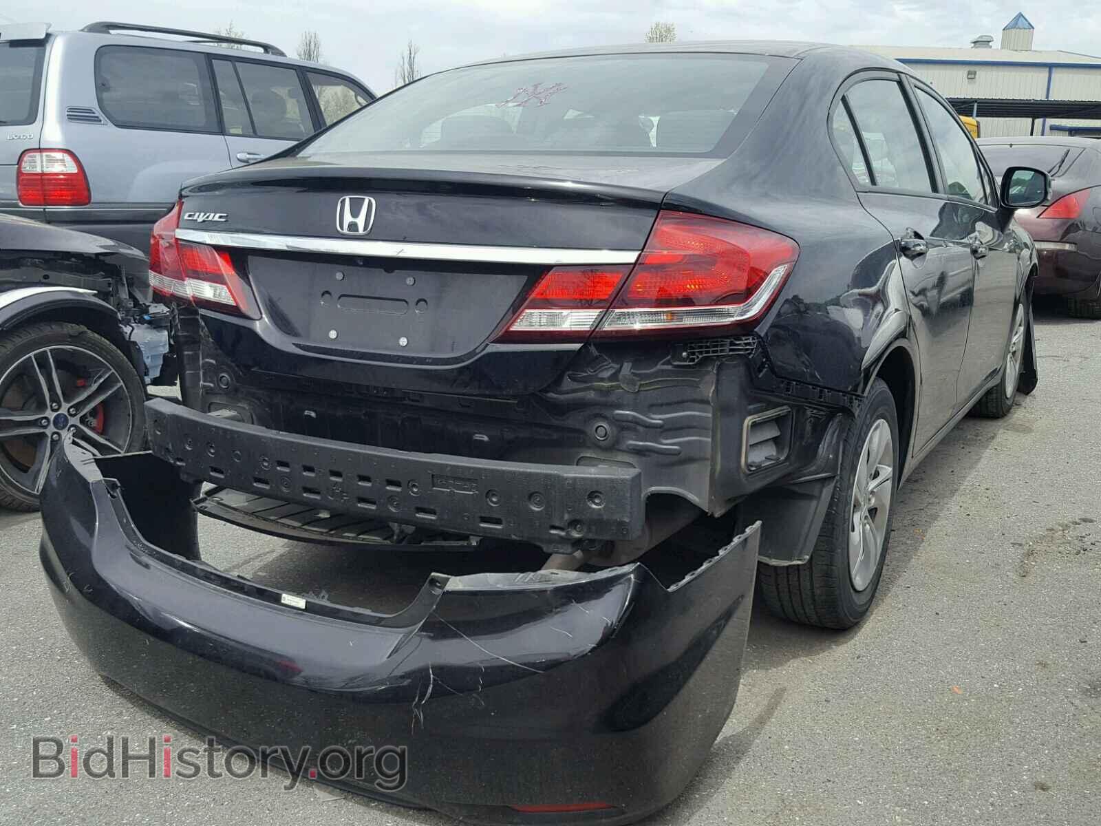 2013 HONDA CIVIC - VIN: 19XFB2F57DE229257 - Фото 4