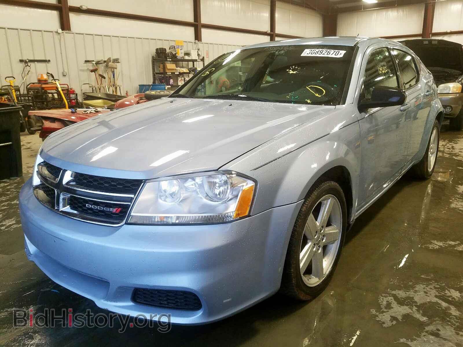 2013 DODGE AVENGER - VIN: 1C3CDZABXDN625041 - Фото 2