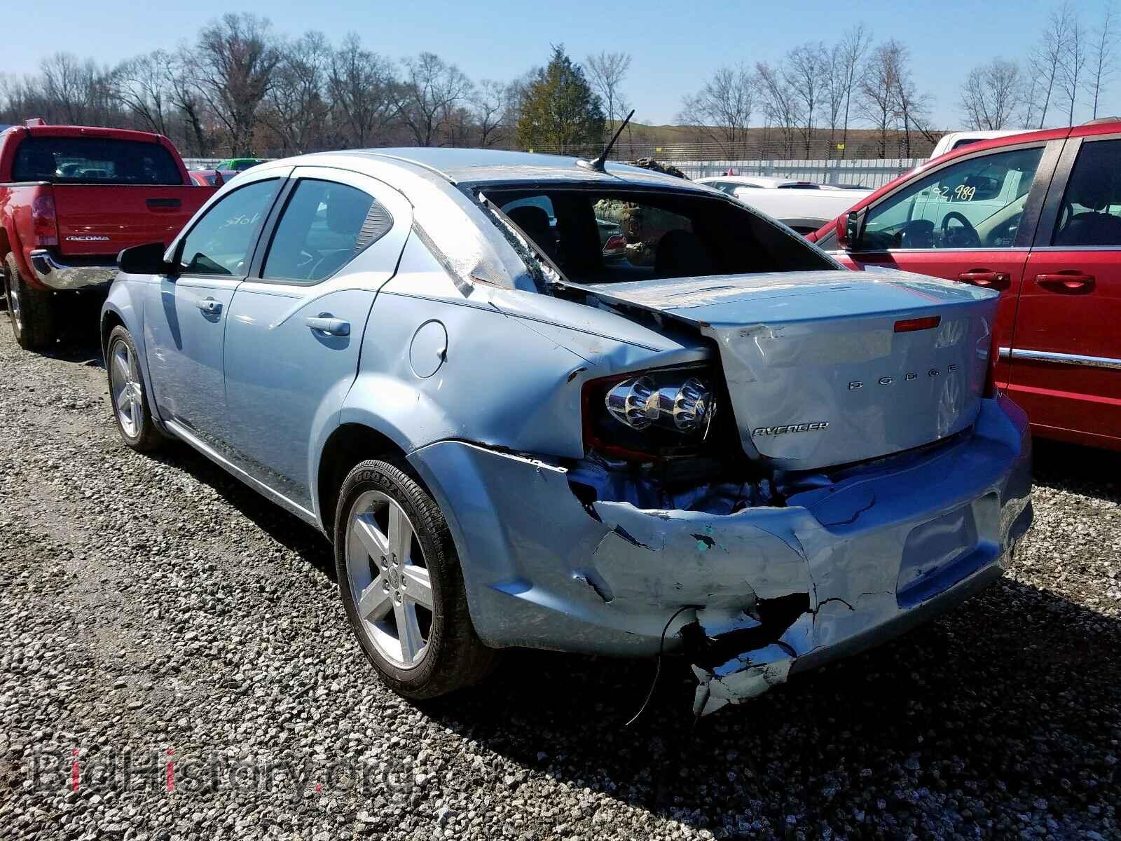 2013 DODGE AVENGER - VIN: 1C3CDZABXDN625041 - Фото 3