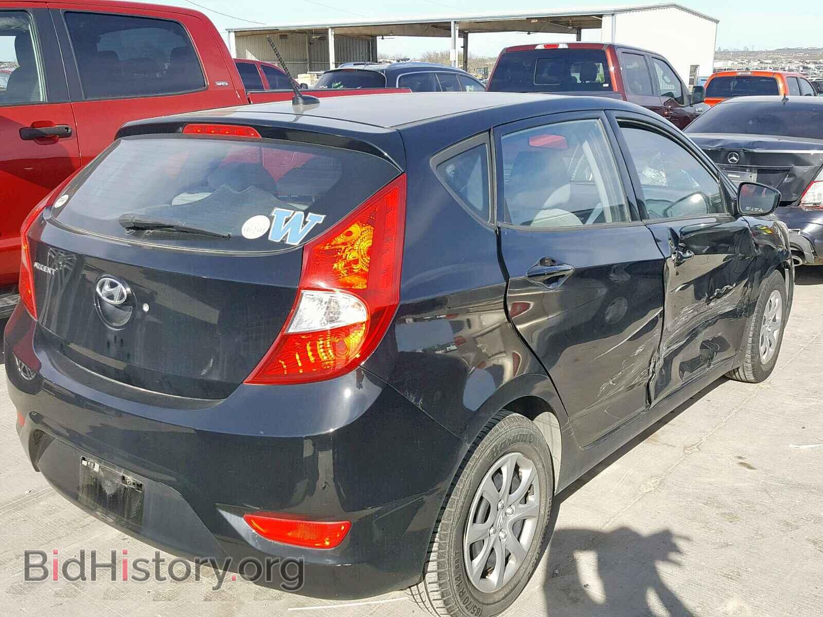 2012 HYUNDAI ACCENT - VIN: KMHCT5AE0CU020818 - Фото 4