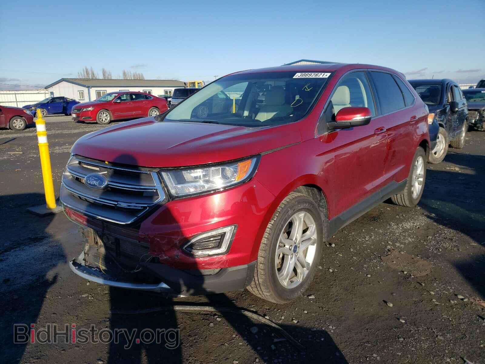 2017 FORD EDGE - VIN: 2FMPK4K93HBB80558 - Фото 2