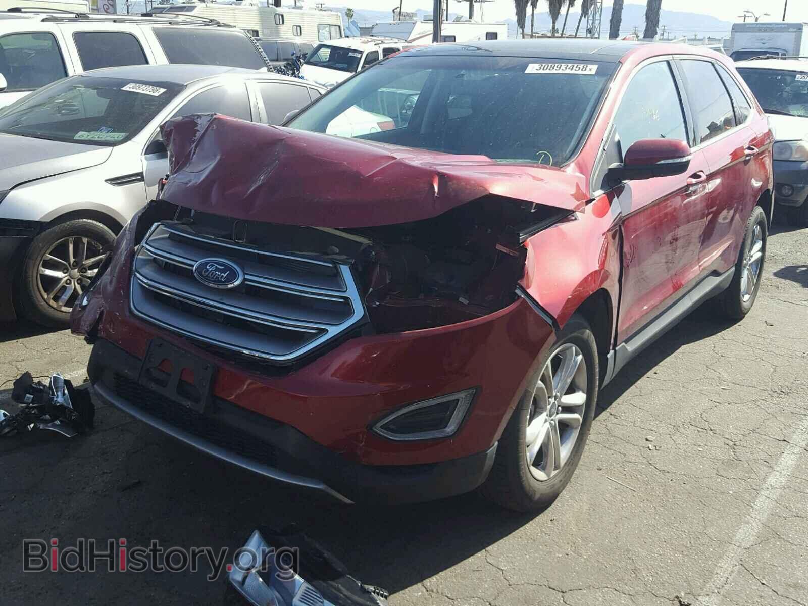 2016 FORD EDGE - VIN: 2FMPK3J97GBC59614 - Фото 2