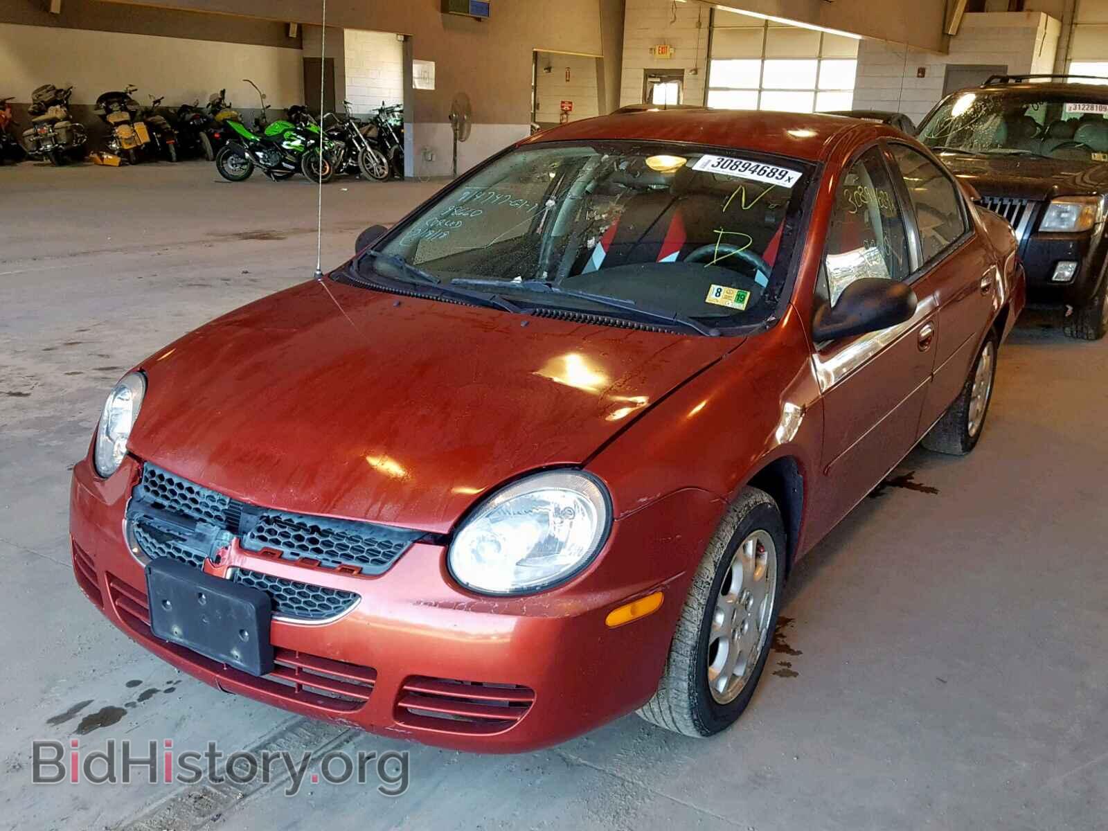 2004 DODGE NEON - VIN: 1B3ES56C64D544596 - Фото 2