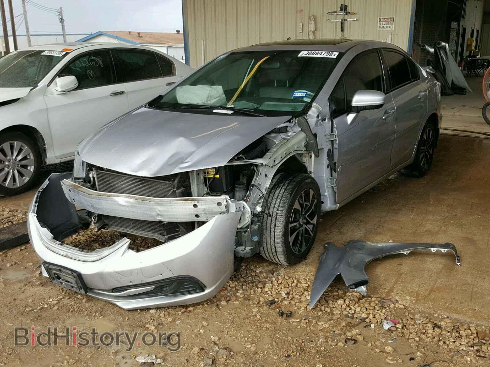 2014 HONDA CIVIC - VIN: 19XFB2F8XEE067474 - Фото 2