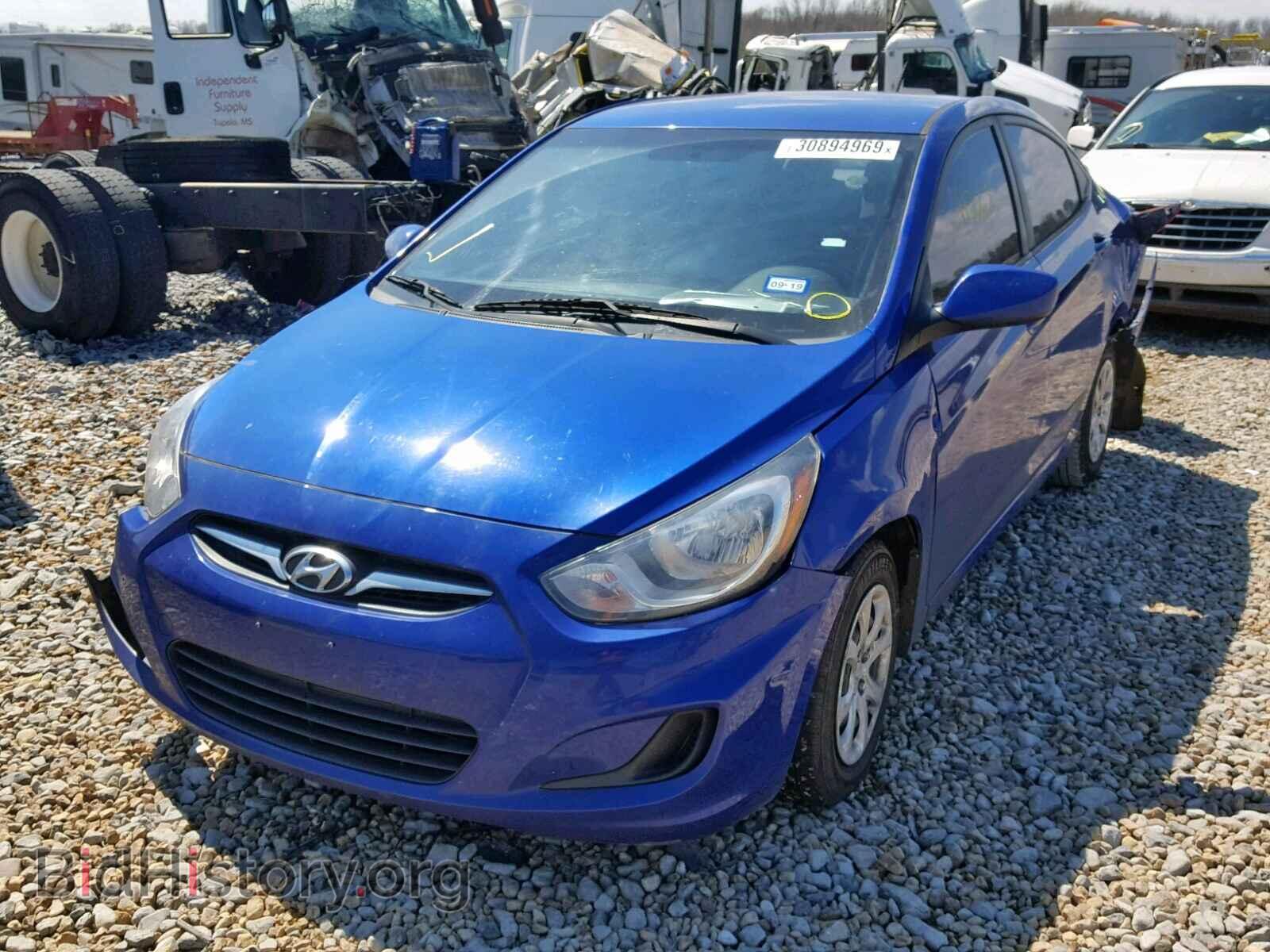 2014 HYUNDAI ACCENT - VIN: KMHCT4AE3EU682714 - Фото 2
