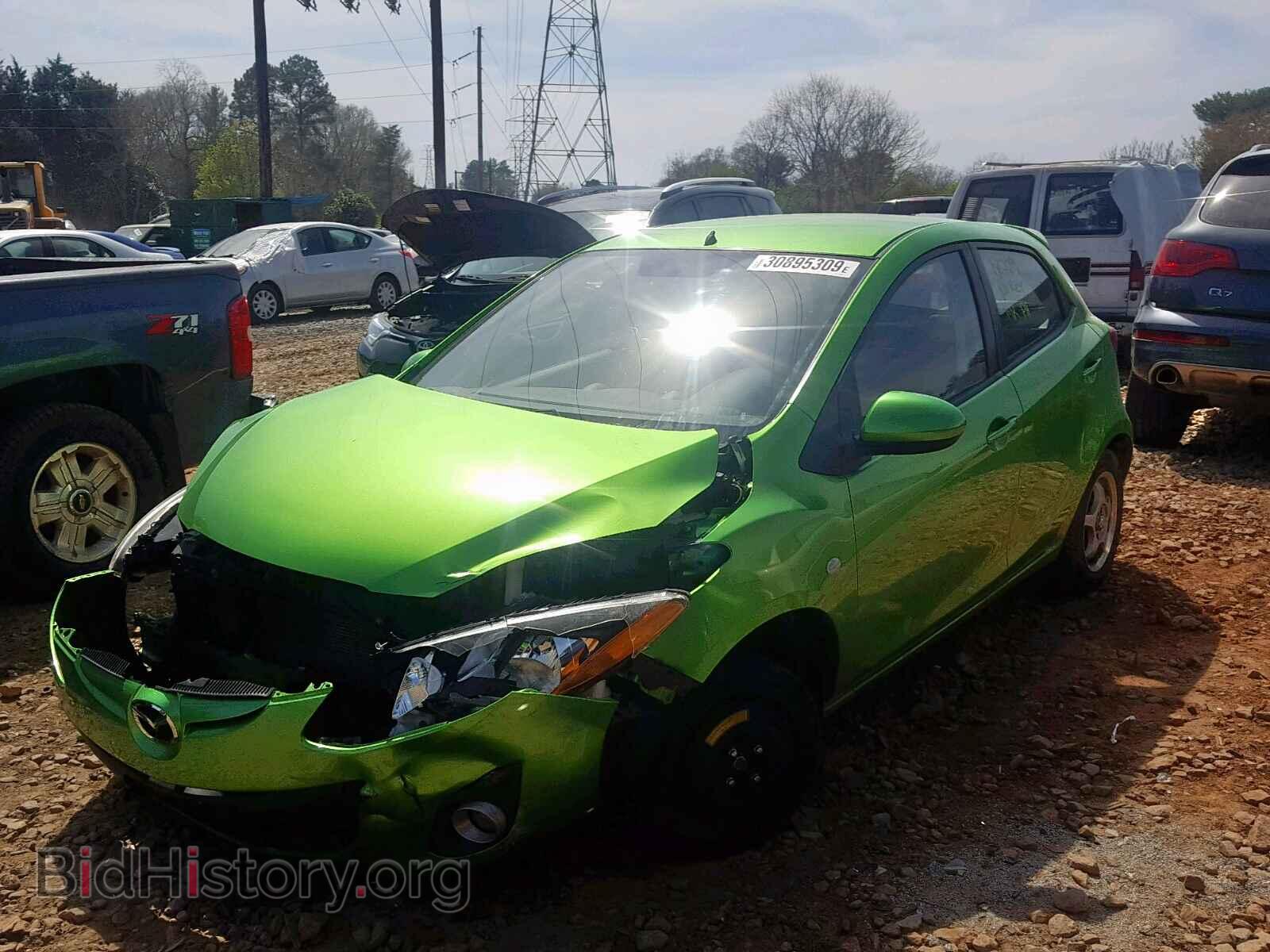 2011 MAZDA 2 - VIN: JM1DE1HY1B0126468 - Фото 2