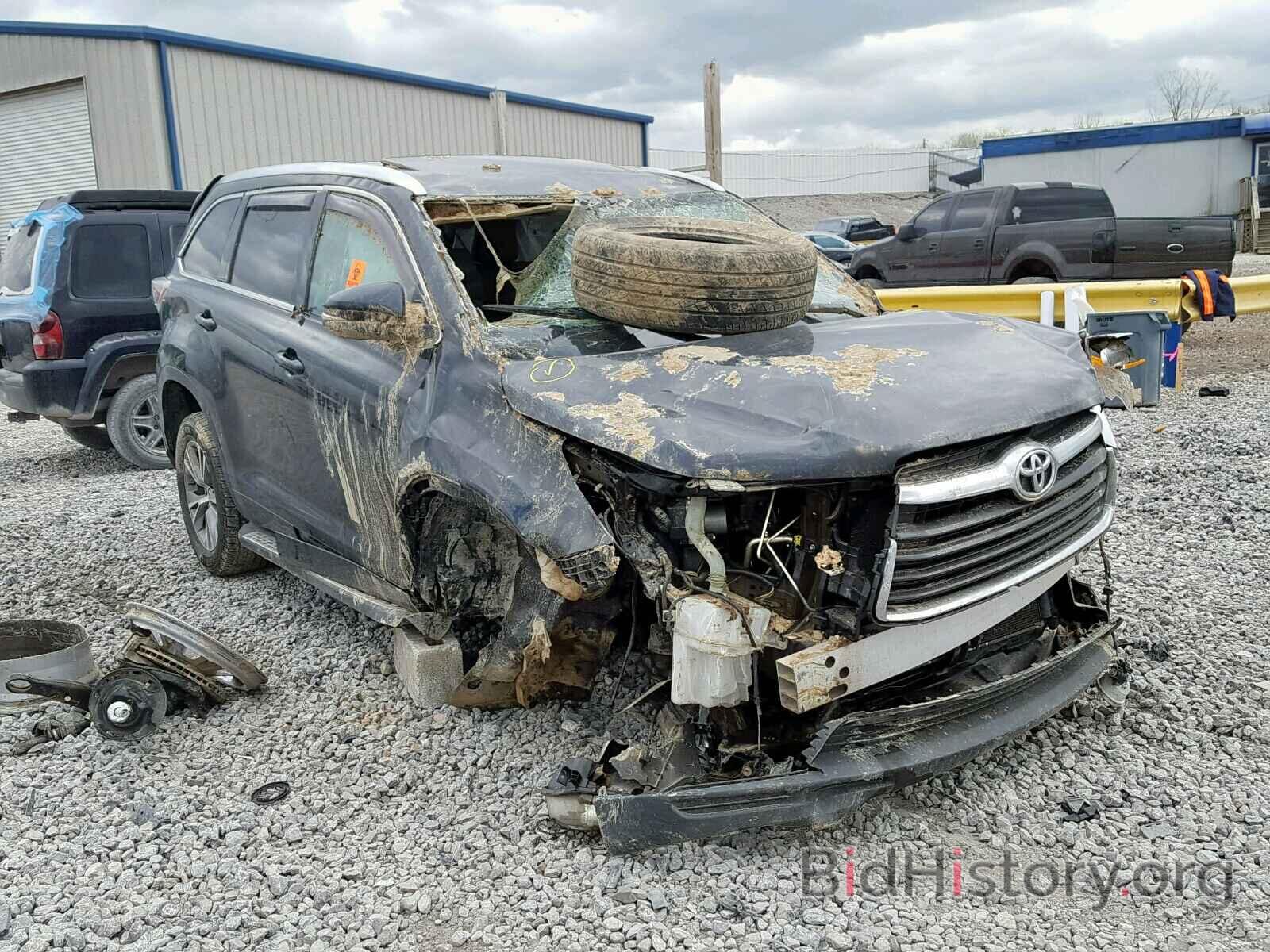 Photo 5TDKKRFH8ES028346 - TOYOTA HIGHLANDER 2014