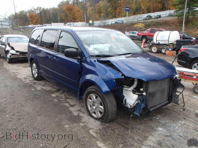 2011 Dodge CARAVAN Grand Cara (VIN 2D4RN4DG8BR684427) — фото 1 из 10, Copart, повреждение: передняя часть