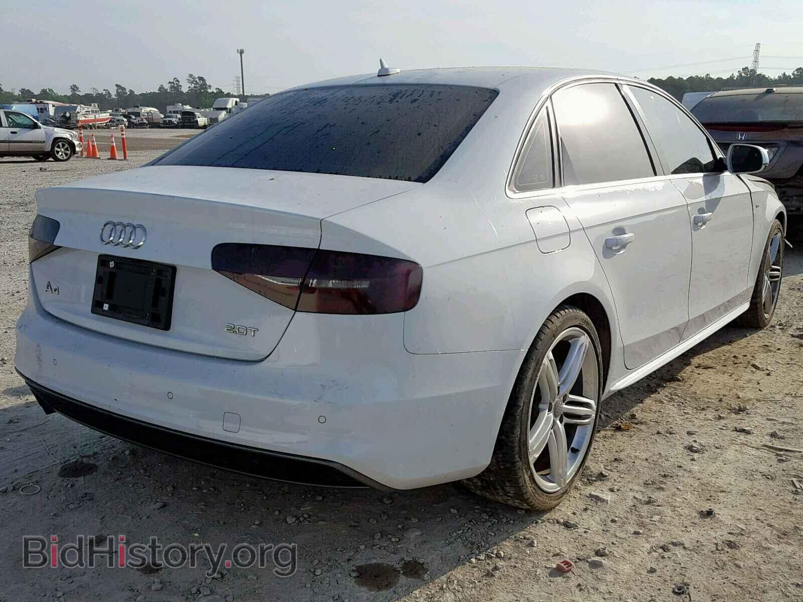 2013 AUDI A4 - VIN: WAUJFAFL0DA165599 - Фото 4
