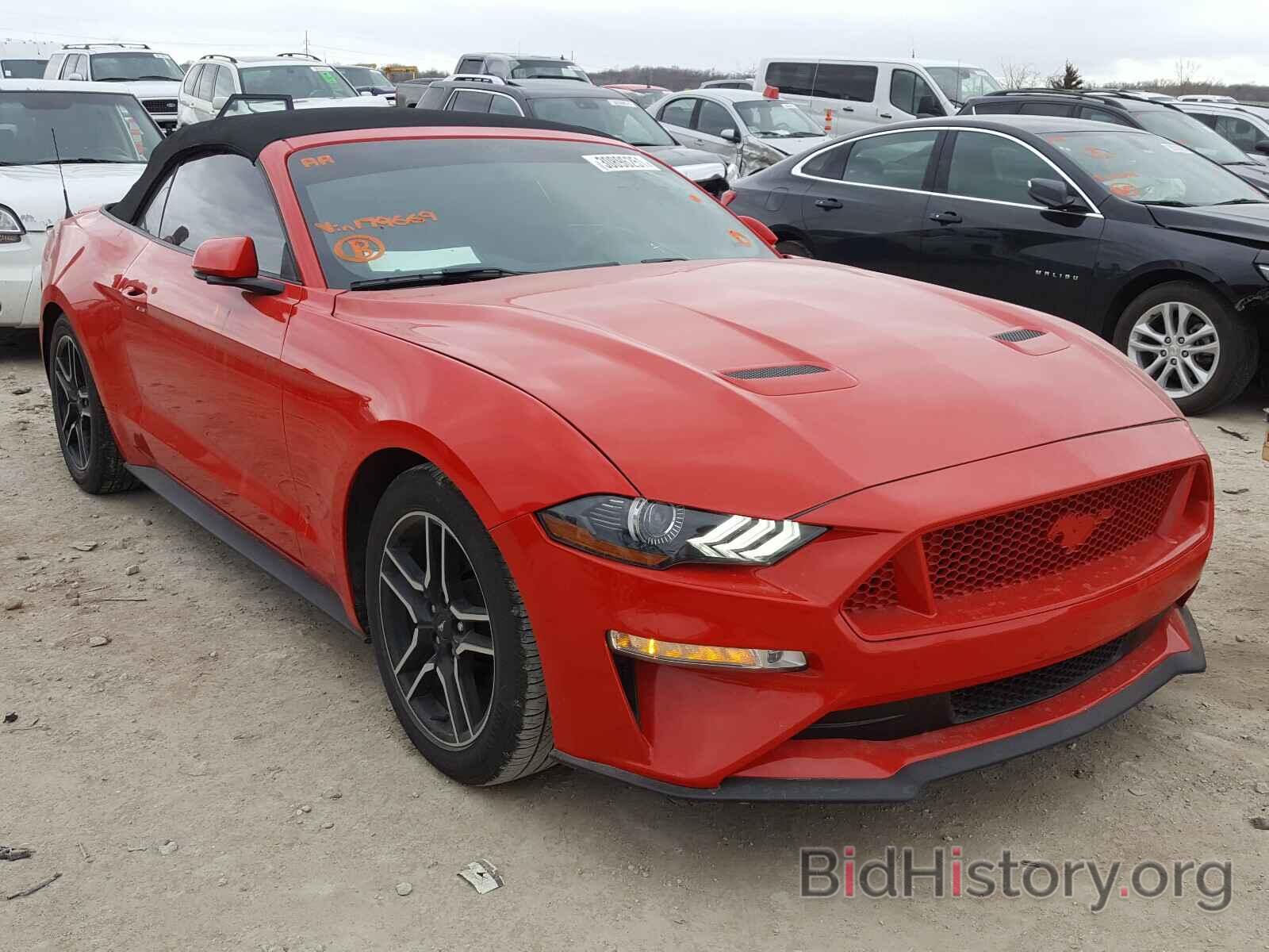 Photo 1FATP8UH5K5179669 - FORD MUSTANG 2019